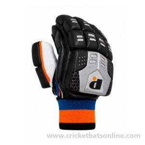 Coloured batting gloves black