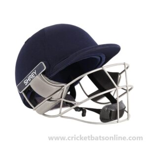 Shrey Helmet Pro Guard Air Stainless Steel Navy