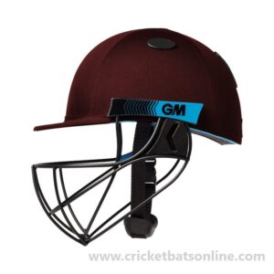GM Helmet Neon Geo Maroon